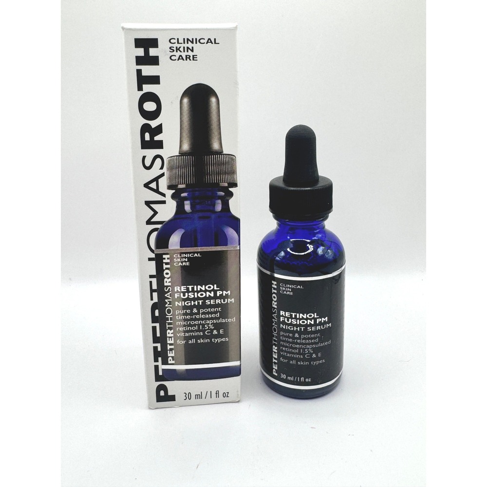 Peter Thomas Roth Retinol Fusion PM Night Serum NIB 1oz
